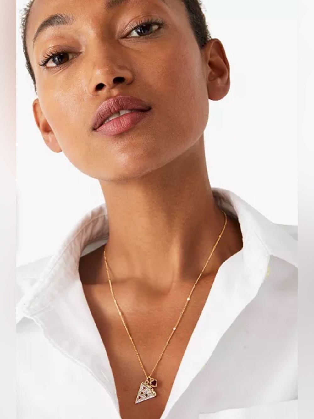 Kate Spade New York Pizza My Heart Pendant Necklace